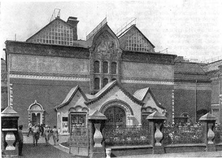 Москва. Третьяковская галерея, 1900—1905 гг. В.М. Васнецов. Общий вид