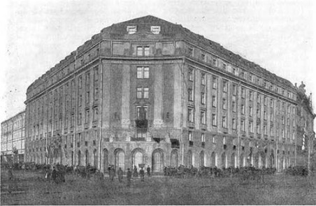 Петербург. Гостиница «Астория», начало XX в. Ф.И. Лидваль