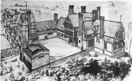 Лейзвуд. Дом-особняк, 1869 г. Н. Шоу
