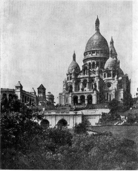 Париж. Церковь Сакре-Кёр, 1875 г. П. Абади. Общий вид