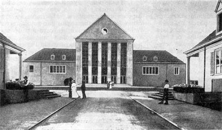 Дрезден-Хеллерay. Дом фестивалей, 1910—1912 гг. Г. Тессенов. Общий вид