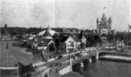 Стокгольм. Здание выставки, 1897 г. Ф. Боберг. Общий вид