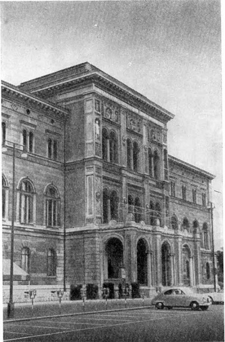 Стокгольм. Национальный музей, 1850—1856 гг. А. Штюлер. Общий вид