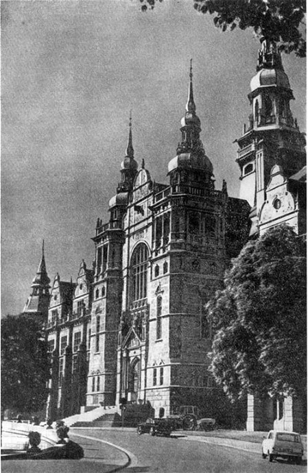 Стокгольм. Северный музей, 1887—1907 гг. И. Класон. Общий вид