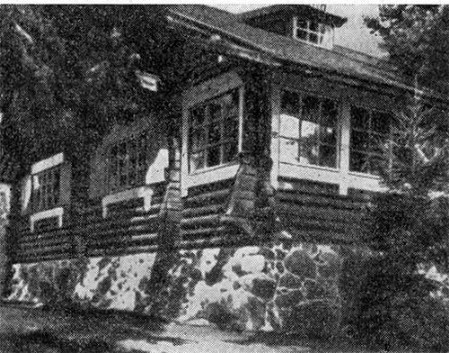 Вилла на Аландских островах, 1894 г. Л. Сонк. Общий вид