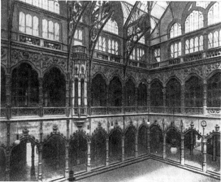 Антверпен. Биржа, 1868—1872 гг. Ж. Схадд. Интерьер