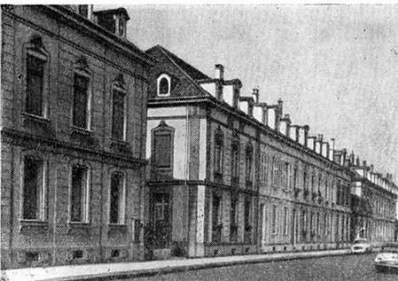 Базель. Жилые дома на Эйлерштрассе, 1872—1873 гг. Мастер Айхнер. Общий вид
