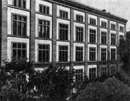 Цюрих. Кантональная школа, 1839—1842 гг. Г.А. Вегманн. Общий вид
