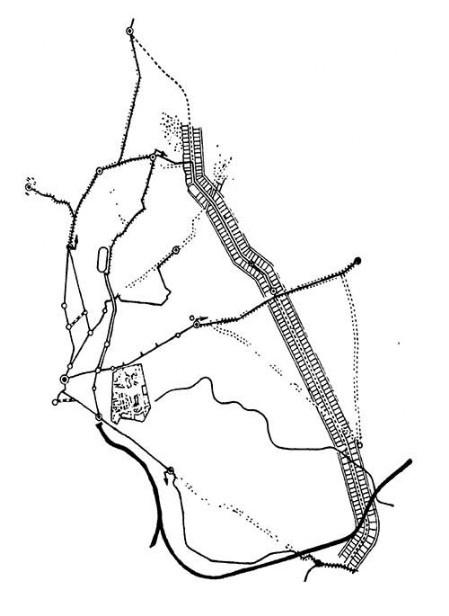Проект линейного города в окрестностях Мадрида, 1882 г. Сориа-и-Мата. 
