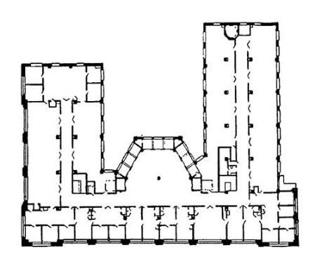 Чикаго. Здание Маркетт, 1893—1894 гг. Холаберд и Рош. 