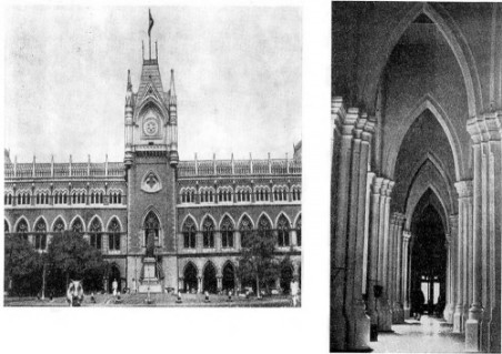 Калькутта. Здание Верховного суда, 1872 г. Дж. Фоулер. Галерея в здании Верховного суда