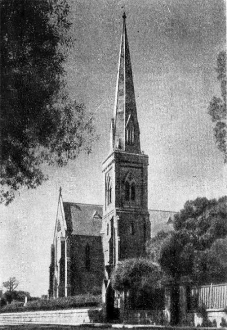 Сидней. Церковь св. Марка, 1848 г. Э. Блэкет. Общий вид