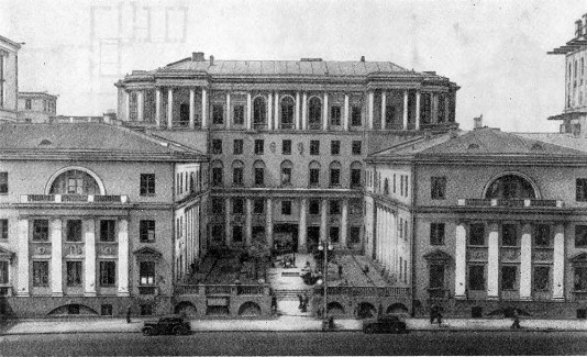 Москва. Жилой дом Щербатова на Новинском бульваре, 1911—1913 гг. А.И. Таманян