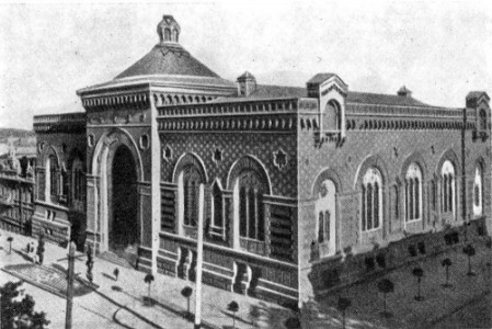Одесса. Биржа, 1899 г. А.И. Бернардацци. Общий вид